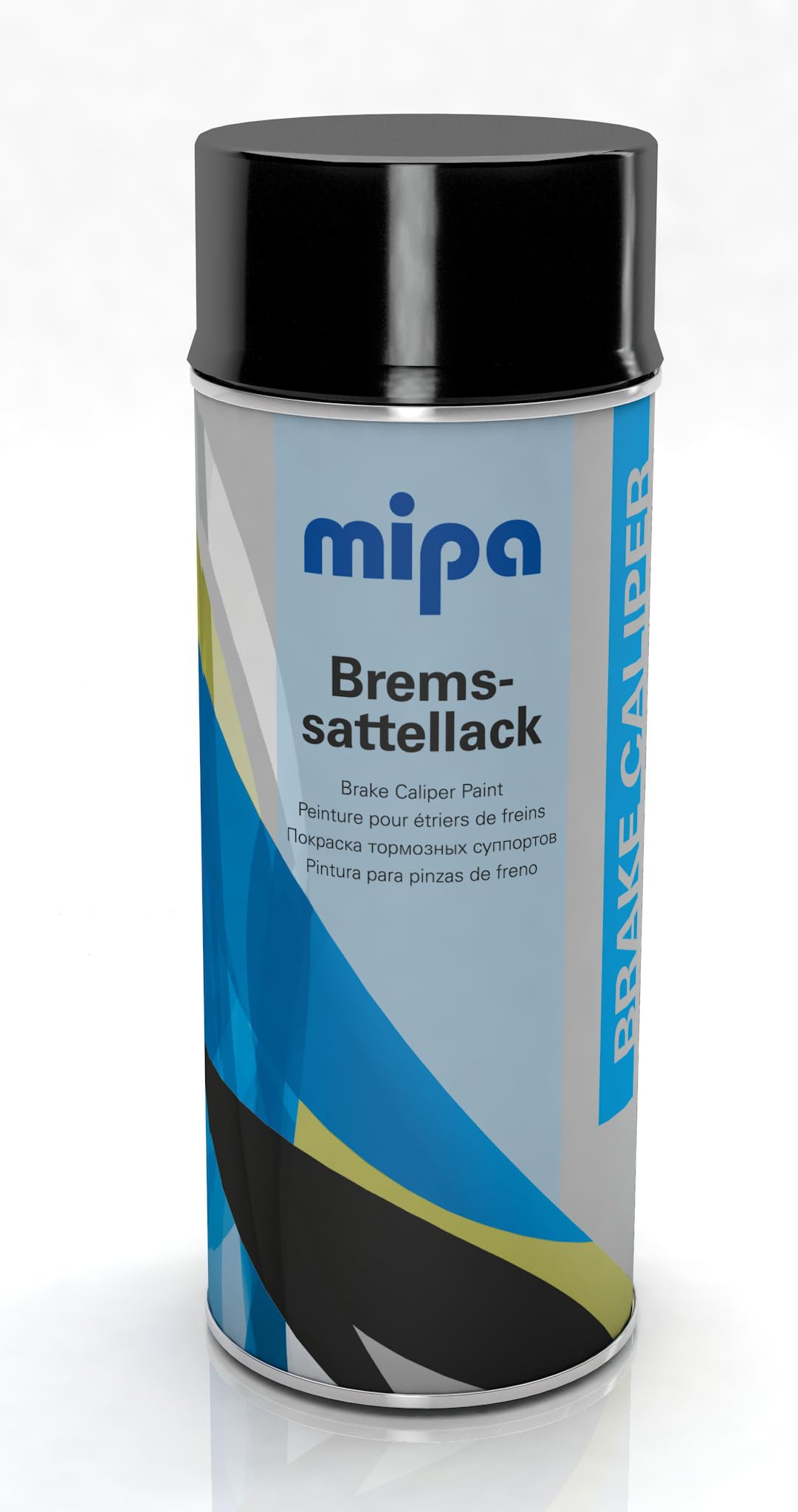 MIPA (42,48€/l) Bremssattellack schwarz 400 ml Spray hitzebeständiger Lack Autolack von MIPA