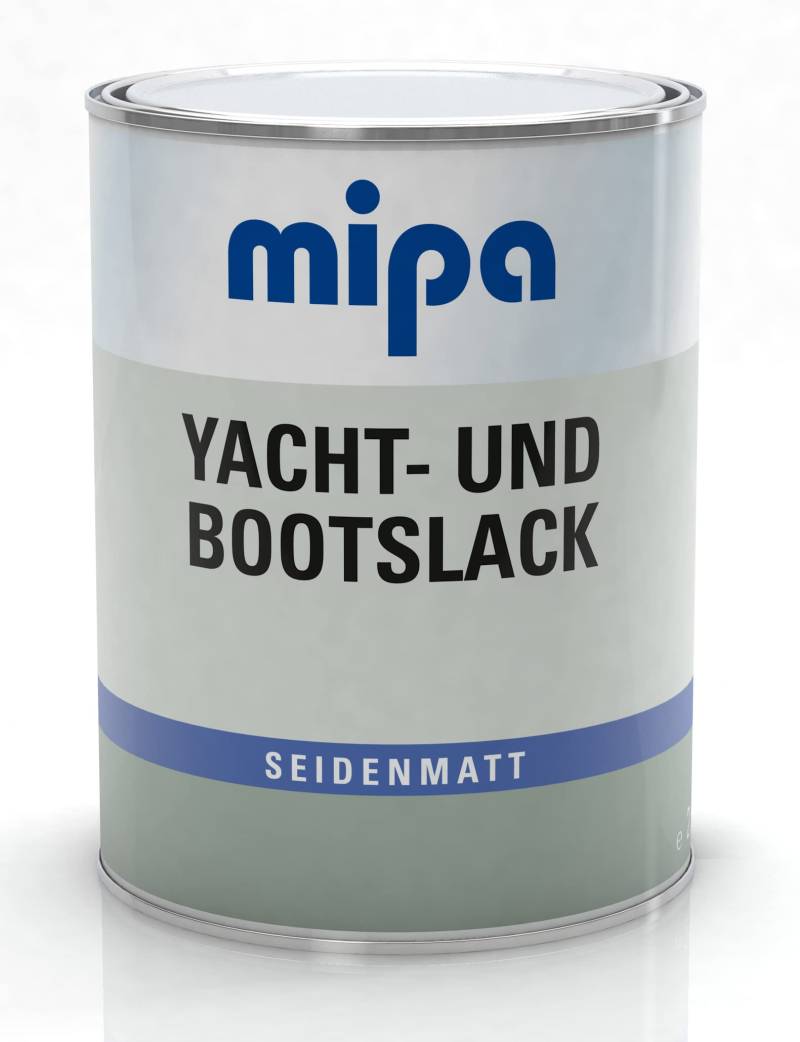 MIPA Yacht- und Bootslack transparent/seidenmatt 2,5 Liter Holz Klarlack von MIPA