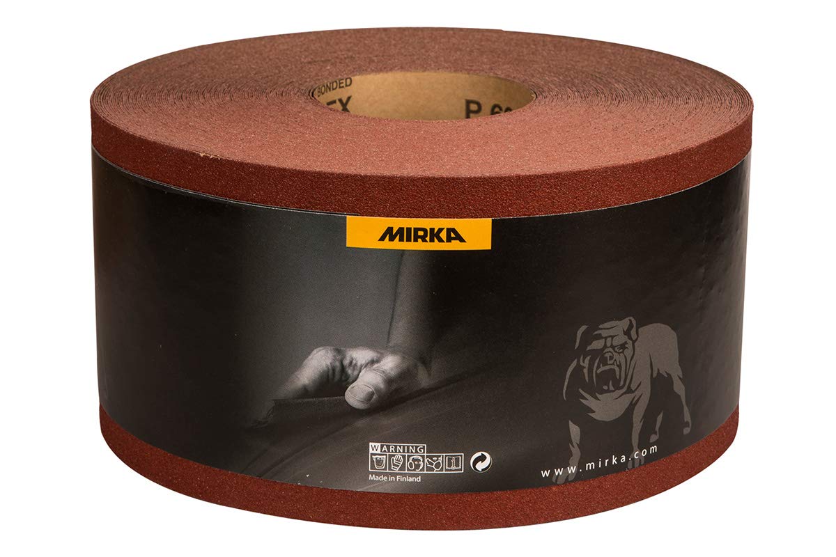 MIRKA 1851100180 Hiflex Rolle P80, 115 mm x 50 m MIRKA 1851100180 Hiflex Rolle P80, 115 mm x 50 m von MIRKA