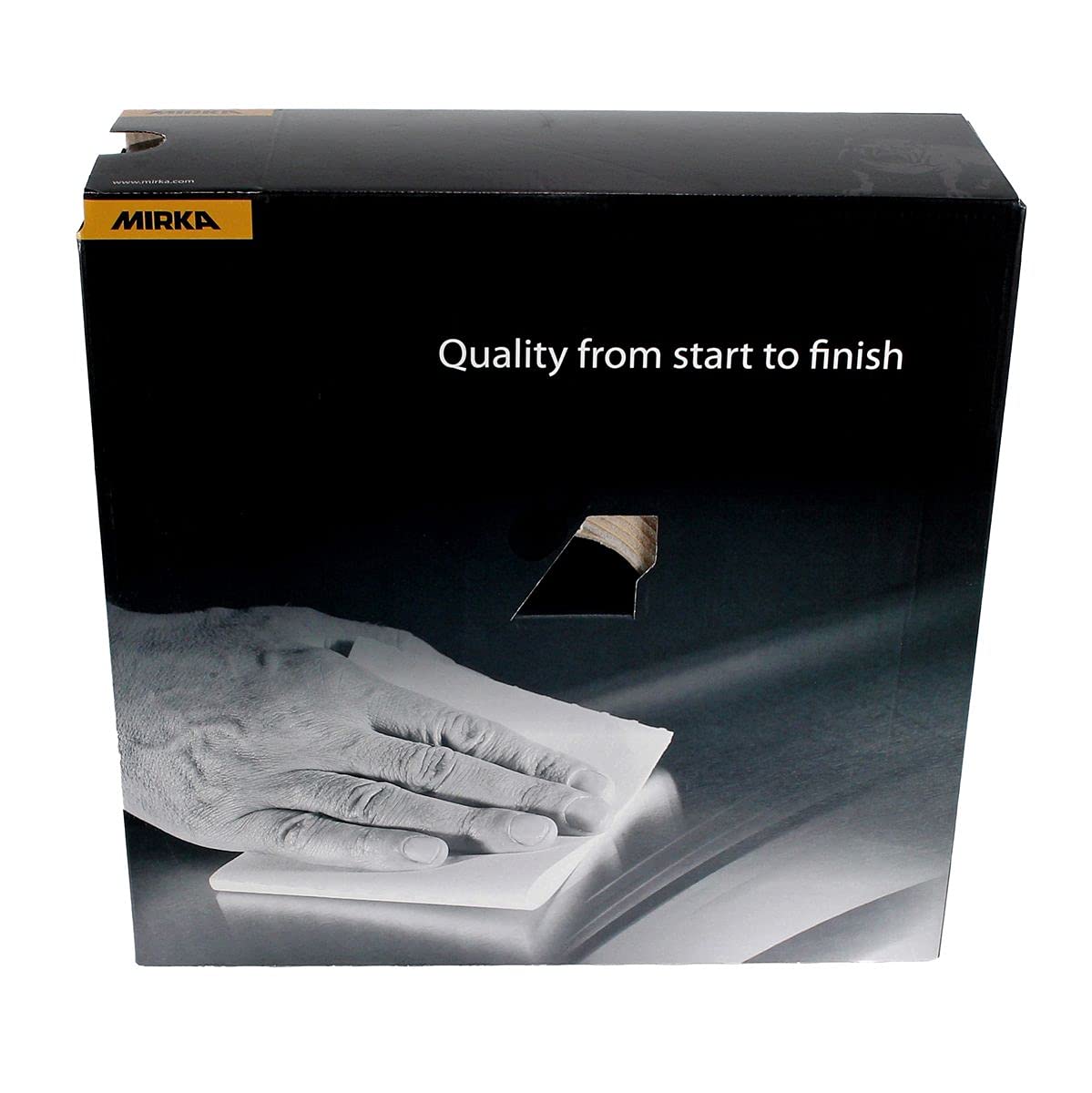 Mirka 2912707022 Goldflex Weiches Schleifpapier - 115 x 125mm Grip - P220 Grit - Körnung:Aluminiumoxid - Kunstharz über Kunstharz - Unterlage:A-Latexpapier, PE-Schaum -Gold- Packung enthält 200 Stück Mirka 2912707022 Goldflex Weiches Schleifpapier - 115 x 125mm Grip - P220 Grit - Körnung:Aluminiumoxid - Kunstharz über Kunstharz - Unterlage:A-Latexpapier, PE-Schaum -Gold- Packung enthält 200 Stück von MIRKA