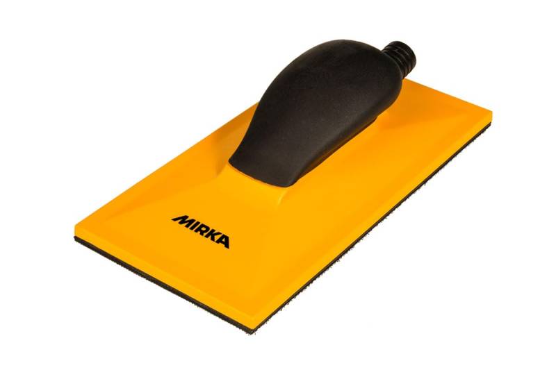 Mirka 8391700111 Handblock Grip 32 L, 115 x 230 mm, Gelb von MIRKA