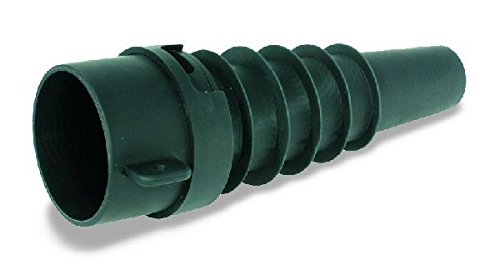 MIRKA Universal-Schlauchadapter Kunststoff konisch Ø 28-47 mm zum Anschluss Schleifwerkzeugen an Fremdsauger (1 St), Schwarz von MIRKA