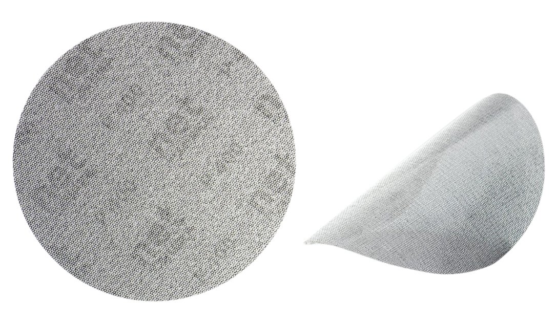 Mirka AE24105061 Autonet Sanding Disc - 150mm Grip - P600 Grit - Körnung: Aluminiumoxid auf Kunstharz über Kunstharz - PA Netz / PES Netz - Beschichtung: Geschlossen - Grau - Packung enthält 50 Stück von MIRKA