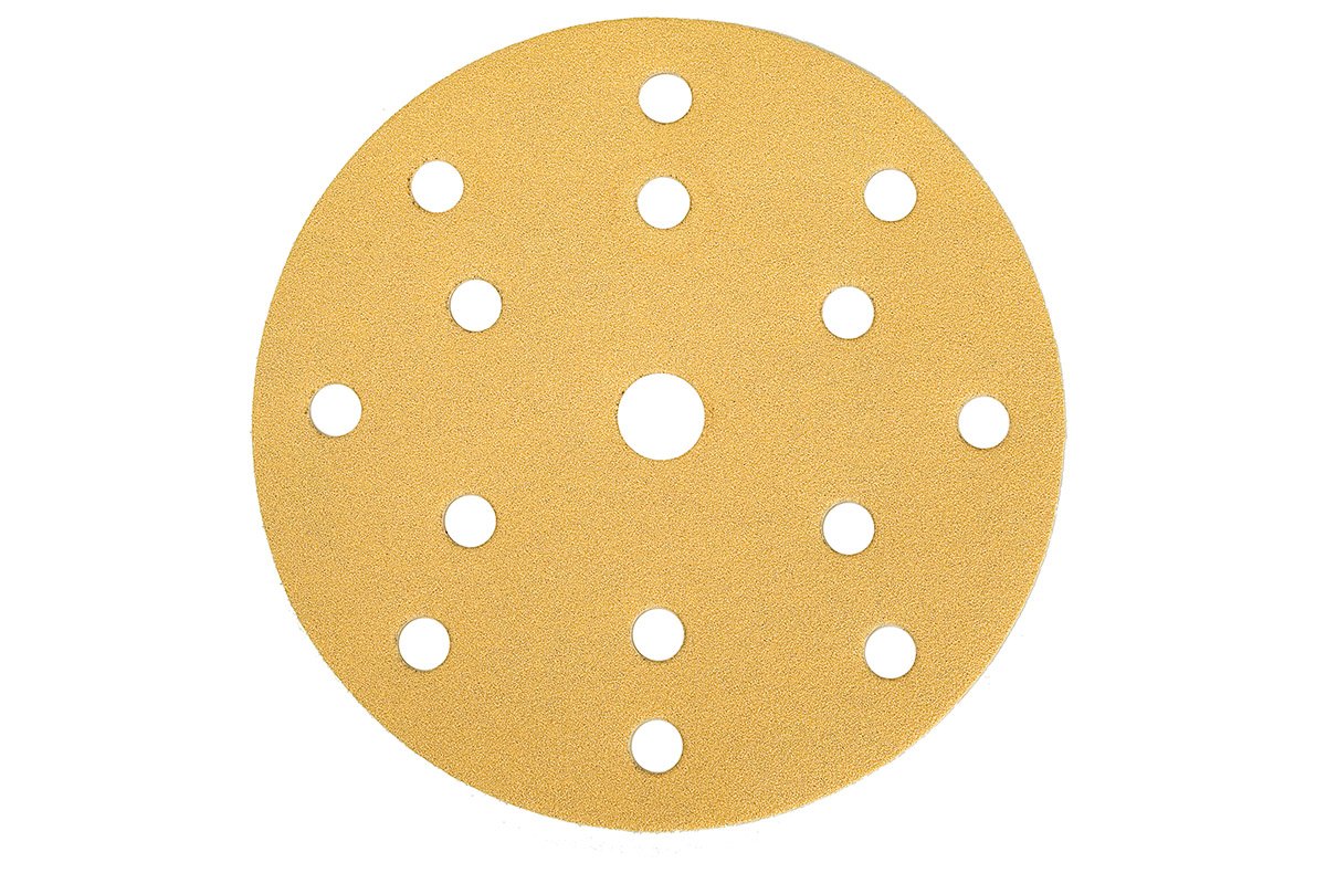 Mirka Goldscheiben - 15 perforierte Fächer Grip P240 à ~ 150 mm (100 Stück) von MIRKA