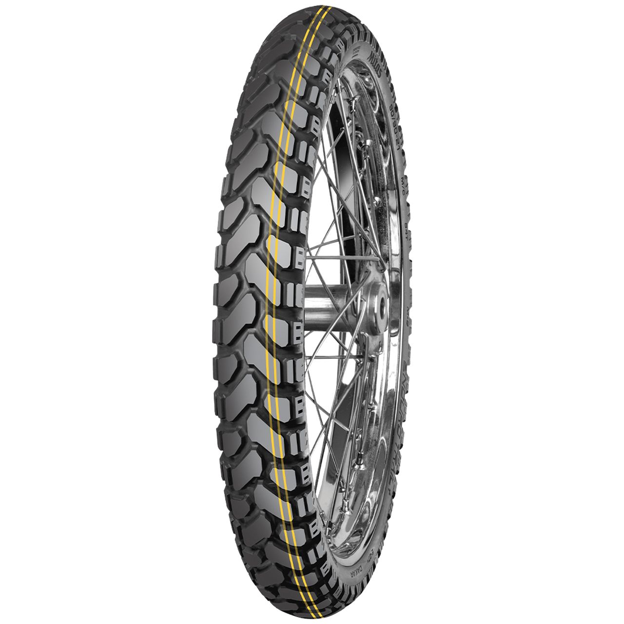 MITAS ENDURO TRAIL+ DAKAR (2xYELLOW) 150/70 B18 M/C TL/TT 70H REAR M+S von MITAS