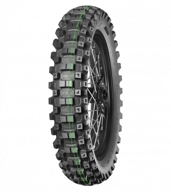 MITAS TERRA FORCE-EX MH SUPER SOFT (2xGREEN) 110/100 - 18 M/C TT 64M REAR von MITAS