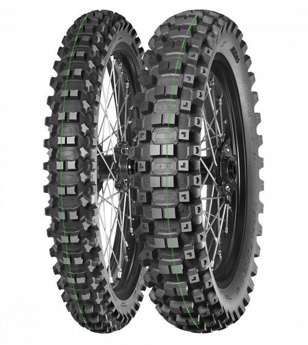MITAS TERRA FORCE-EX MH SUPERLIGHT (GREEN) 120/90 - 18 TT 65M REAR (MEDIUM/HARD) von MITAS