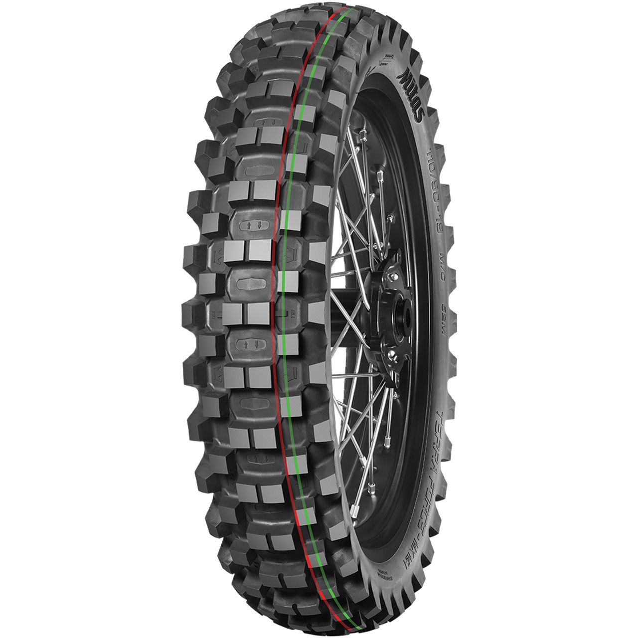 MITAS TERRA FORCE-MX MH (RED) 110/90 - 19 TT 62M REAR von MITAS