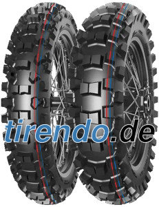 Mitas Terra Force-MX IT ( 90/100-12 TT 46M Hinterrad, Mischung Pit Cross, NHS, rot ) von MITAS