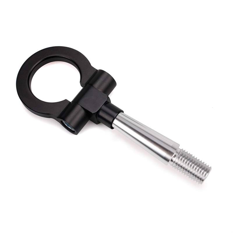 Auto Abschlepphaken,Abschleppöse 1 STÜCKE Auto Anhänger Tow Hook Sink-On-Frontaluminium Passend Für Mitsubishi Lancer EVO 2008-2011 RS-TH008-4(Black) von MITINGER