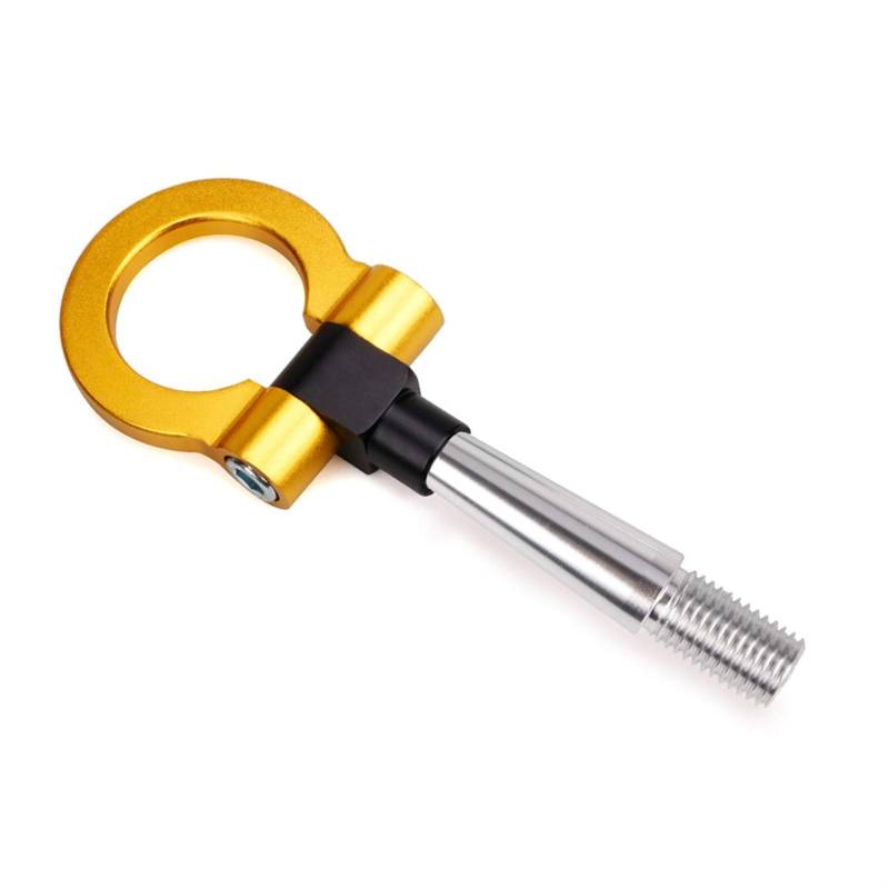 Auto Abschlepphaken,Abschleppöse 1 STÜCKE Auto Anhänger Tow Hook Sink-On-Frontaluminium Passend Für Mitsubishi Lancer EVO 2008-2011 RS-TH008-4(Gold) von MITINGER