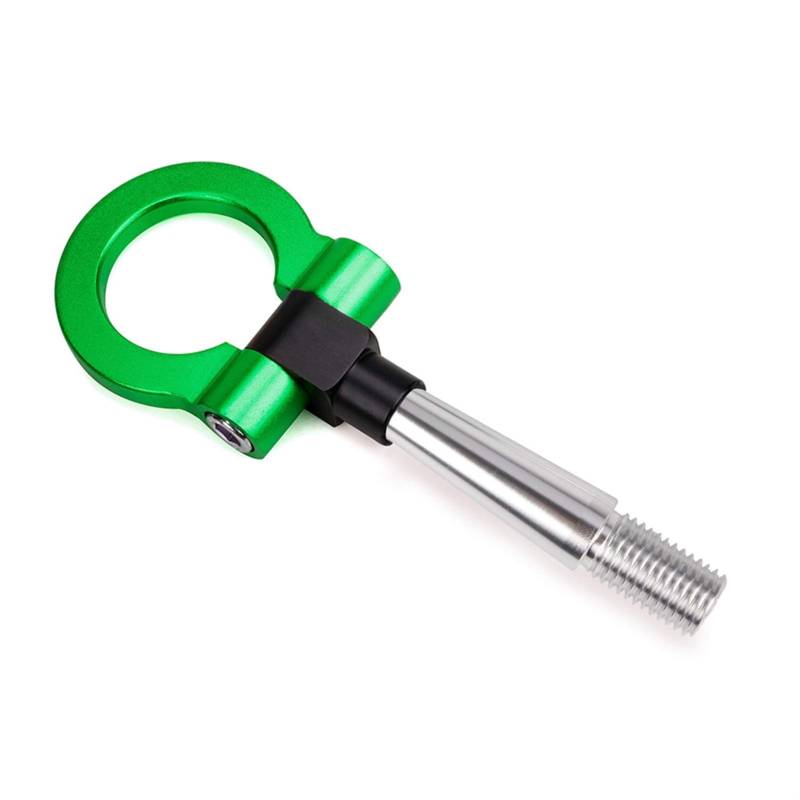 Auto Abschlepphaken,Abschleppöse 1 STÜCKE Auto Anhänger Tow Hook Sink-On-Frontaluminium Passend Für Mitsubishi Lancer EVO 2008-2011 RS-TH008-4(Green) von MITINGER