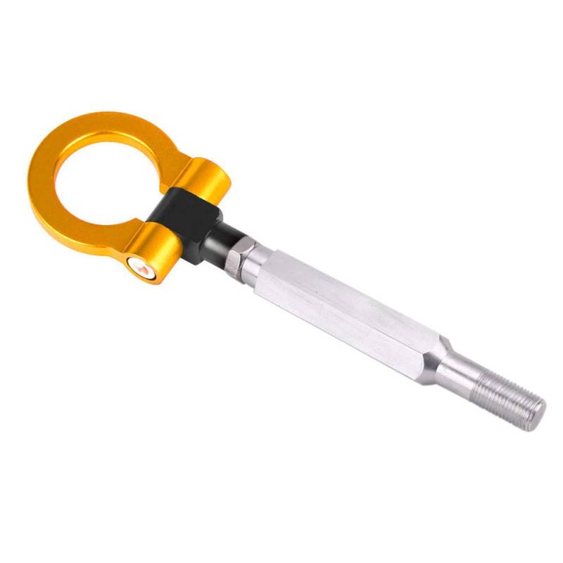 Auto Abschlepphaken,Abschleppöse Abschlepphaken Ring Kit Universal Tow Hook Eye Towing Bunt Passend Für Die Meisten Subaru(Gold) von MITINGER