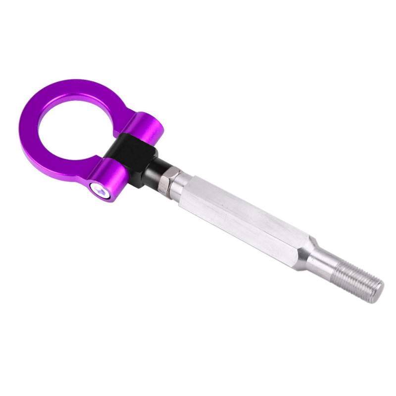 Auto Abschlepphaken,Abschleppöse Abschlepphaken Ring Kit Universal Tow Hook Eye Towing Bunt Passend Für Die Meisten Subaru(Purple) von MITINGER