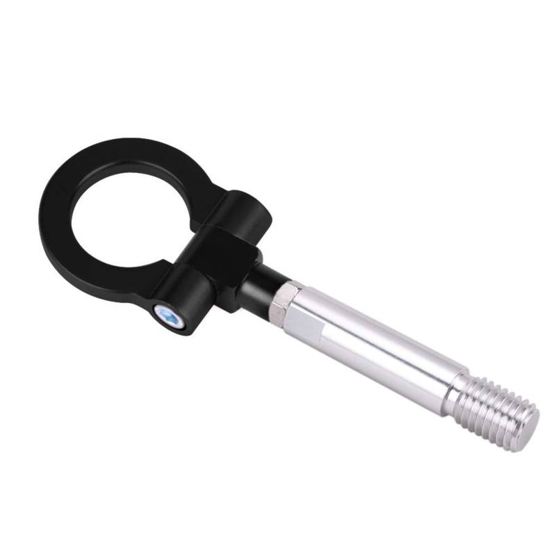 Auto Abschlepphaken,Abschleppöse Aluminium-Abschlepphaken-Ring-Kit Auf Dem Vorderen Hinteren Anhängerhaken-Ring Passend Für 08 Benz RS-TH008-9(Black) von MITINGER