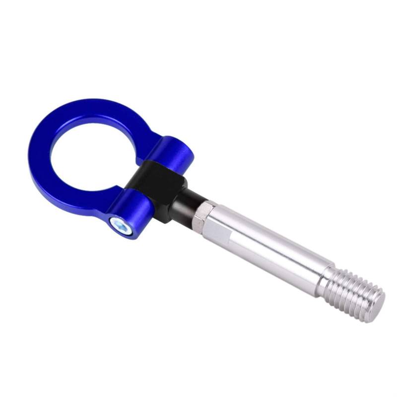 Auto Abschlepphaken,Abschleppöse Aluminium-Abschlepphaken-Ring-Kit Auf Dem Vorderen Hinteren Anhängerhaken-Ring Passend Für 08 Benz RS-TH008-9(Blue) von MITINGER