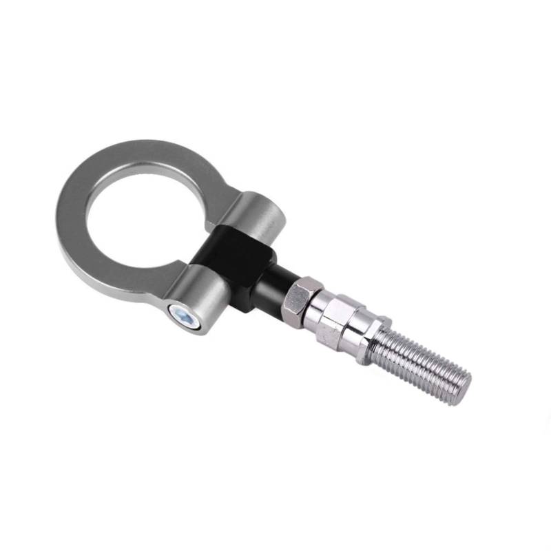Auto Abschlepphaken,Abschleppöse Aluminium-Abschlepphaken-Ring-Kit Universal-Anhängerhaken Eye Towing Buntes Passend Für Die Meisten BYD(Titanium) von MITINGER