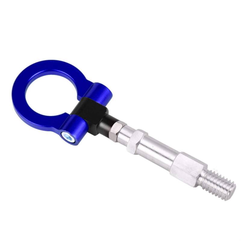 Auto Abschlepphaken,Abschleppöse RASTP-Aluminium-Anhänger-Abschlepphaken hinten, Rennwagen-Abschlepphaken, passend for 10–15 CNC-JDM-Stil(Blue) von MITINGER