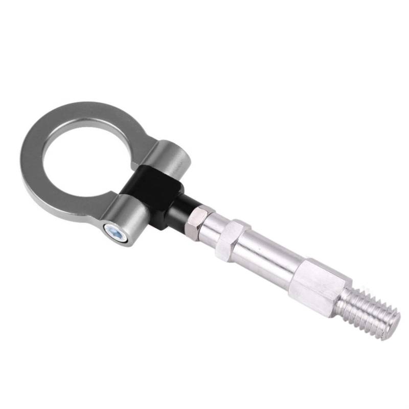 Auto Abschlepphaken,Abschleppöse RASTP-Aluminium-Anhänger-Abschlepphaken hinten, Rennwagen-Abschlepphaken, passend for 10–15 CNC-JDM-Stil(Titanium) von MITINGER