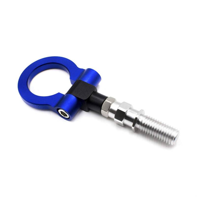 Auto Abschlepphaken,Abschleppöse Racing Tow Towing Hook Auto Anhänger Ring Universal Tow Hook Towing Bars Set für Auto(Blue) von MITINGER
