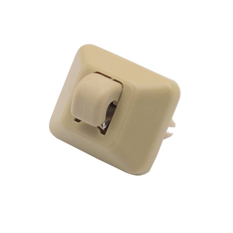Auto Sonnenblende Clip,Sonnenblende Halterung Auto Sonnenvisier Clip Interieur Sonnenblende Haken Klammerhalterung Passend Passend Passend für A1 A3 A4 A5 Q3 Q5 A7 B6 B7 B8 S4 S5(Beige) von MITINGER