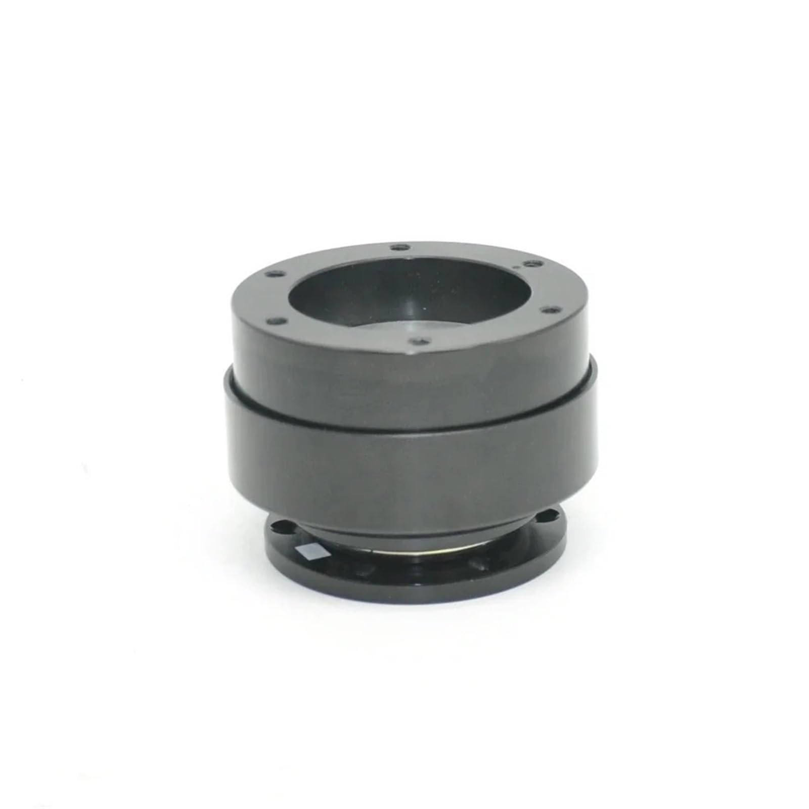 Lenkradnabe,Lenkradnabenadapter 70 mm 6-Loch-Lenkrad-Schnellspanner-Nabenadapter for Rennsimulatorspiele Passend für MOZA Simagic M10 A(Black) von MITINGER