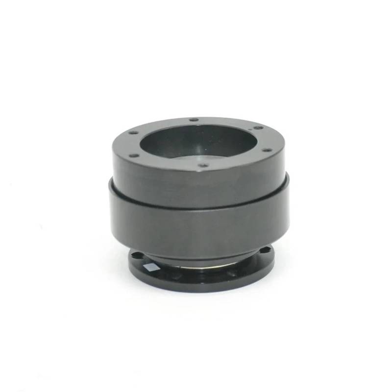 Lenkradnabe,Lenkradnabenadapter 70 mm 6-Loch-Lenkrad-Schnellspanner-Nabenadapter for Rennsimulatorspiele Passend für MOZA Simagic M10 A(Black) von MITINGER