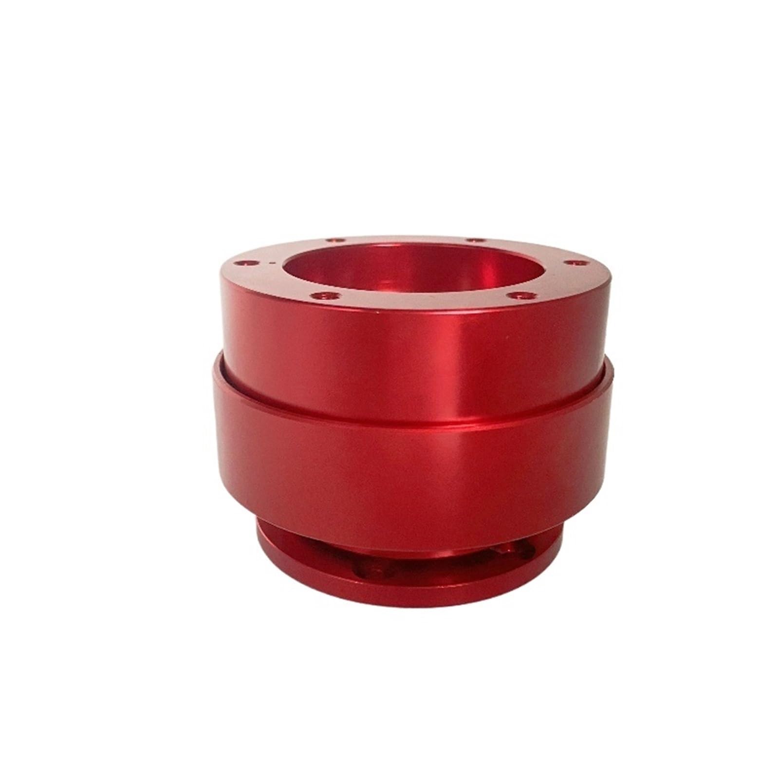 Lenkradnabe,Lenkradnabenadapter 70 mm 6-Loch-Lenkrad-Schnellspanner-Nabenadapter for Rennsimulatorspiele Passend für MOZA Simagic M10 A(Red) von MITINGER