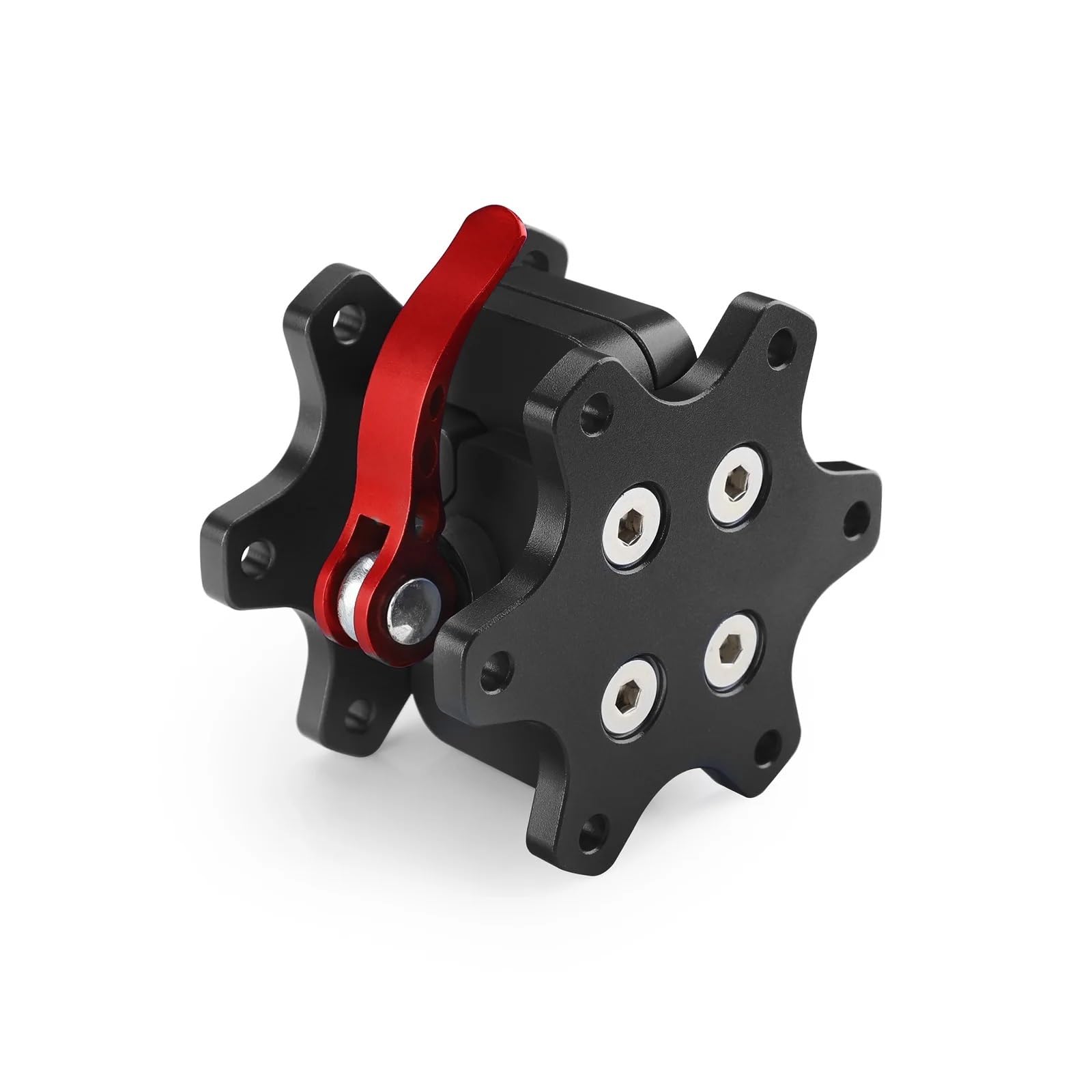 Lenkradnabe,Lenkradnabenadapter Aluminiumlegierung 70MM Q1R Lenkrad Schnellverschluss Passend Für Simagic(Black) von MITINGER