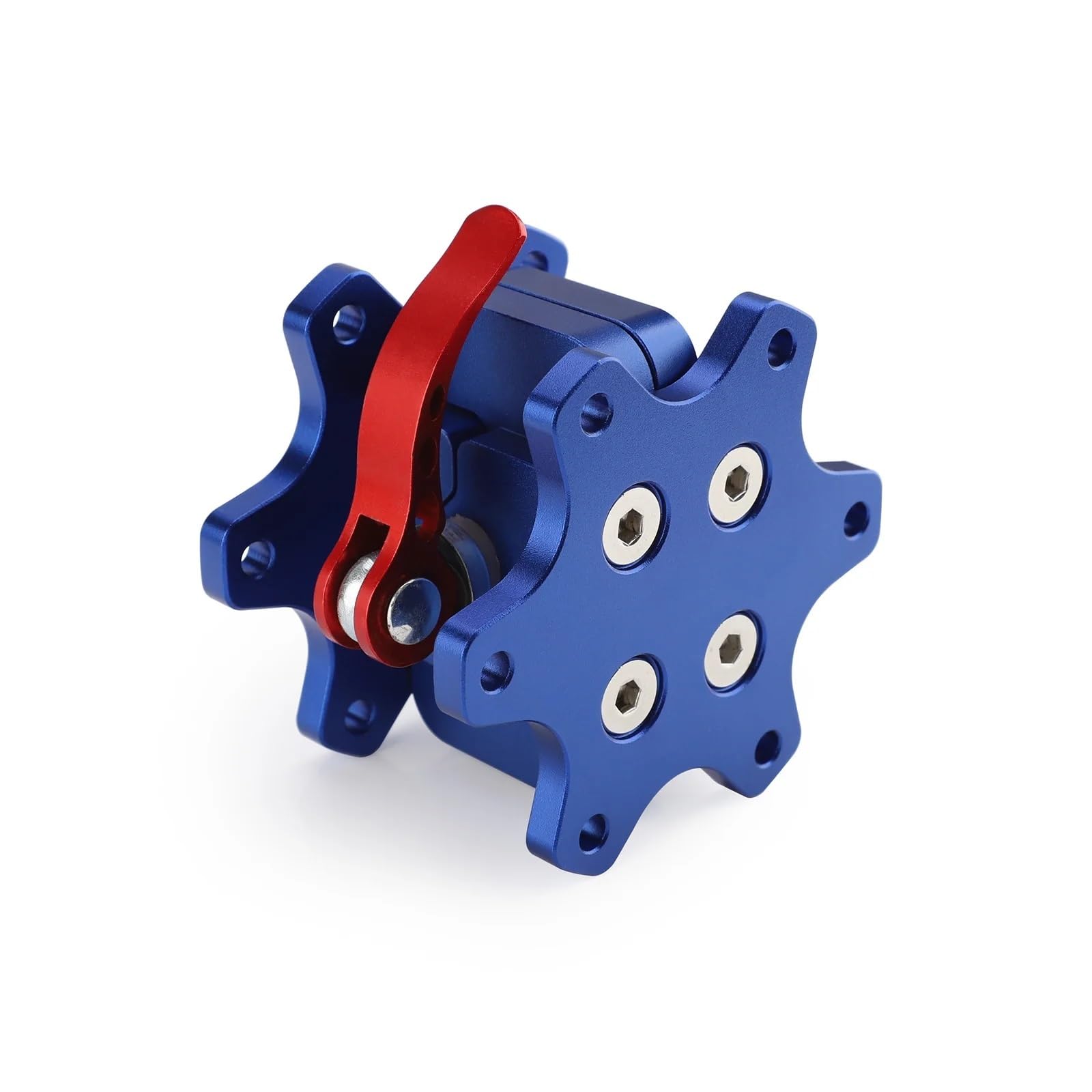 Lenkradnabe,Lenkradnabenadapter Aluminiumlegierung 70MM Q1R Lenkrad Schnellverschluss Passend Für Simagic(Blue) von MITINGER