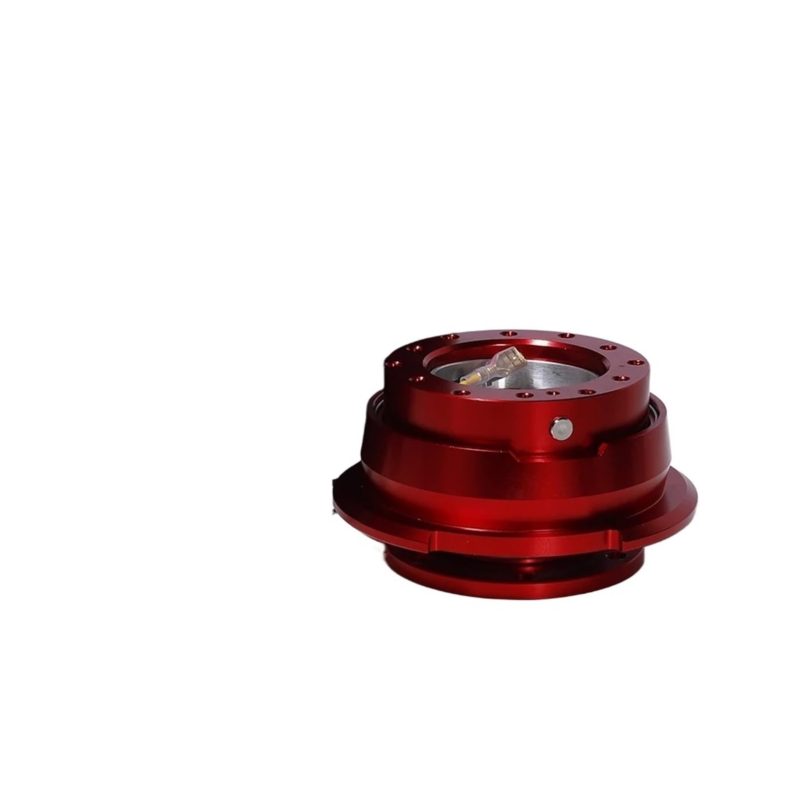 Lenkradnabe,Lenkradnabenadapter Racing Lenkrad Snap Off Schnellspanner Nabenadapter-Kit Universal(RS506-RED) von MITINGER