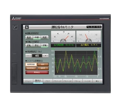 GT2712-STBD | 270555 | MITSUBISHI 12.1" SVGA TFT, OPERATOR TERMINAL, 800X600 PIXEL TOUCH SCREEN, WITH ETHERNET GT2712-STBD | 270555 | MITSUBISHI 12.1" SVGA TFT, OPERATOR TERMINAL, 800X600 PIXEL TOUCH SCREEN, WITH ETHERNET von MITSUBISHI