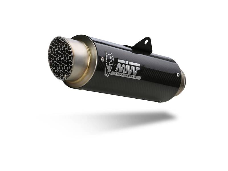 Auspuff Mivv FULL SYSTEM 2x1 GPpro CARBON Hoch Kompatibel mit KAWASAKI NINJA 650 2017 > 2021 Euro4 > Euro5 von MIVV