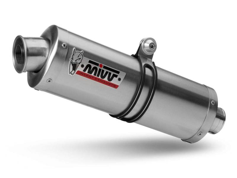 Endstück MIVV OVAL EDELSTAHL YAMAHA FZS 600 FAZER 1998-2003 von MIVV