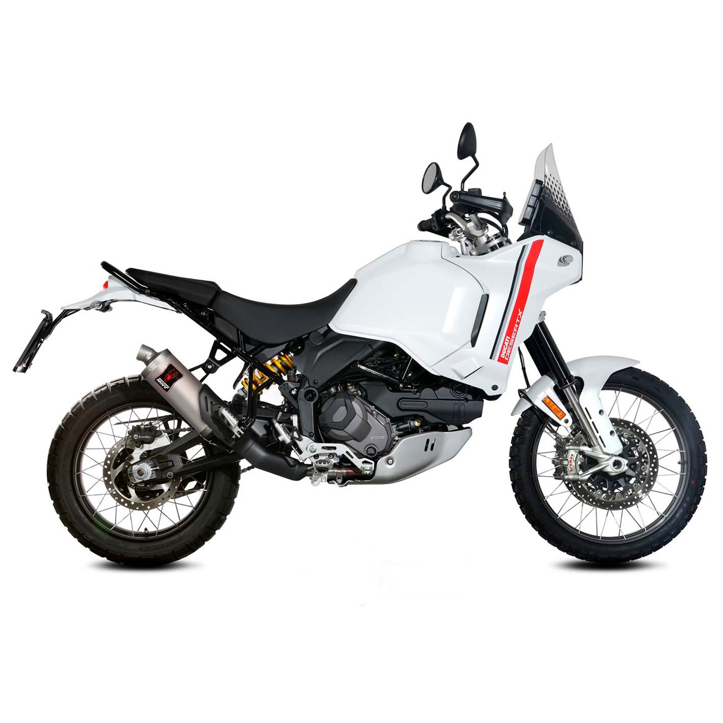 MIVV Auspuff Dakar Titan für Ducati DesertX 2022-2023 MIVV Auspuff Dakar Titan für Ducati DesertX 2022-2023 von MIVV
