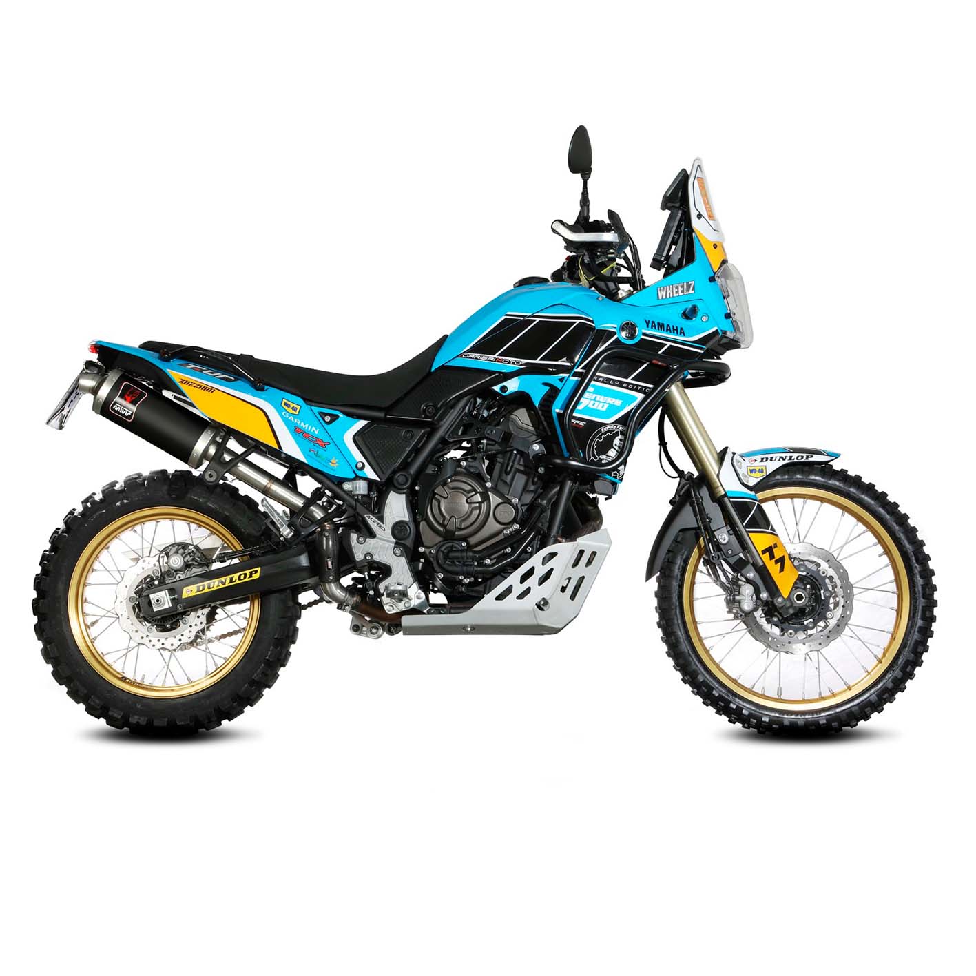 MIVV Auspuff Dakar schwarz für Yamaha Tenere 700 2019-2023 MIVV Auspuff Dakar schwarz für Yamaha Tenere 700 2019-2023 von MIVV