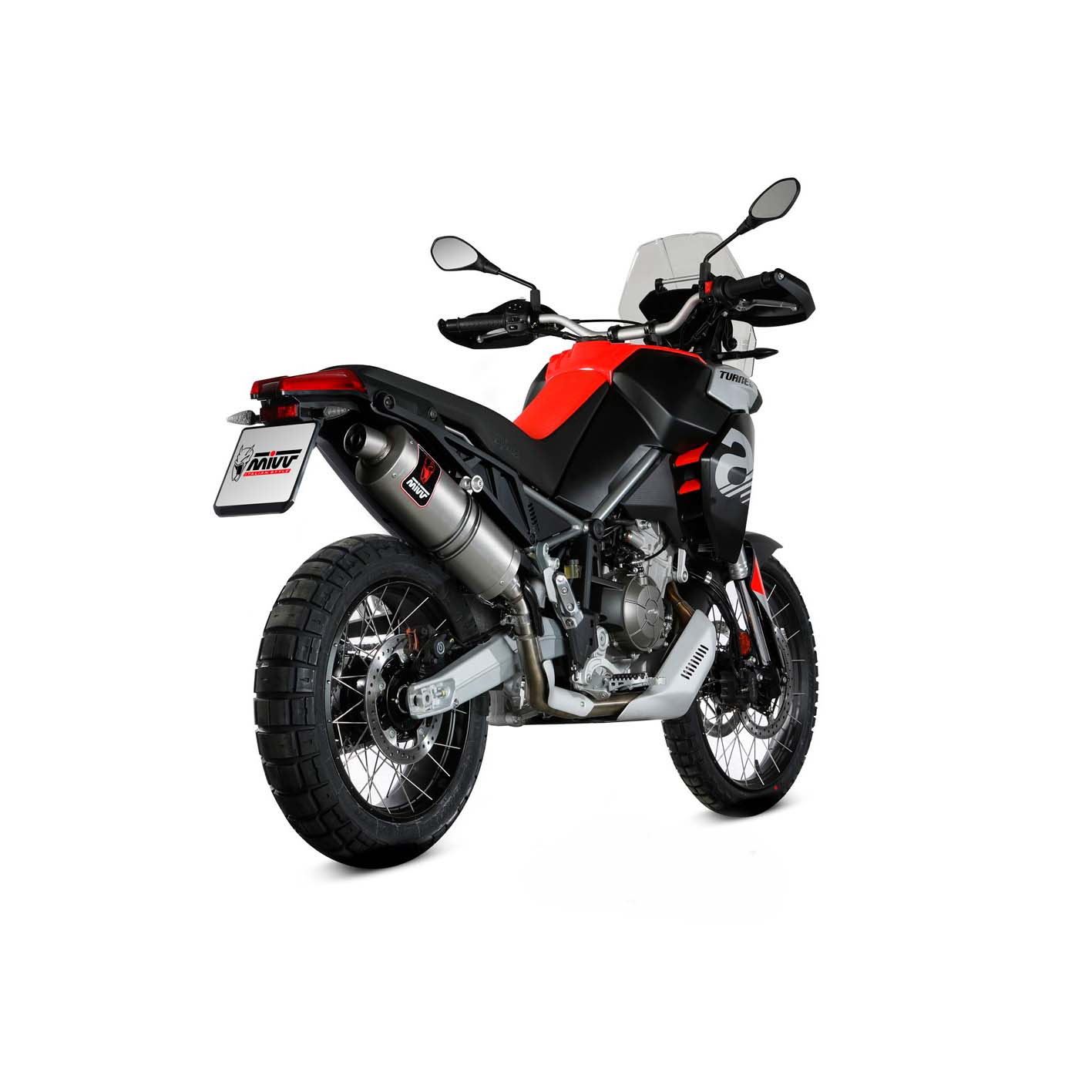 MIVV Auspuff Dakar silber für Aprilia Tuareg 660 2022- MIVV Auspuff Dakar silber für Aprilia Tuareg 660 2022- von MIVV