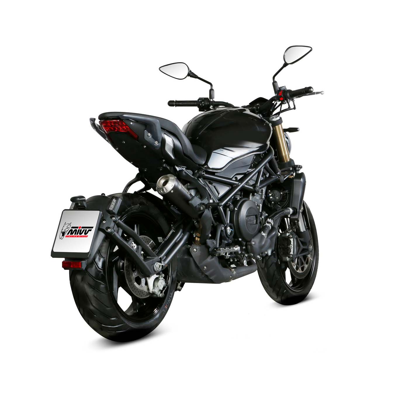 MIVV Auspuff X-M1 schwarz für Benelli 752 S MIVV Auspuff X-M1 schwarz für Benelli 752 S von MIVV
