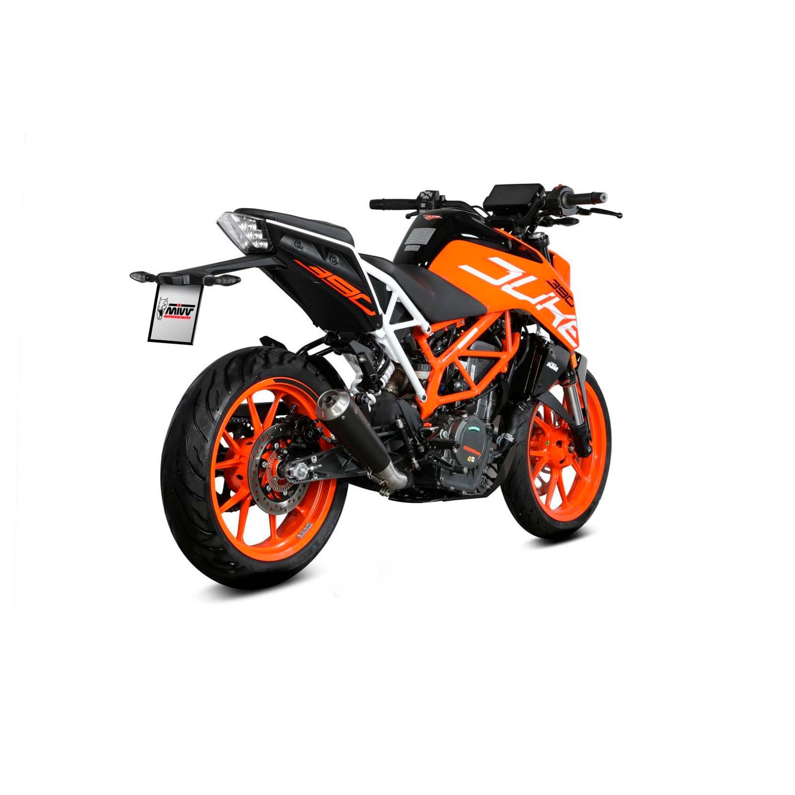 MIVV Auspuff X-M1 schwarz für KTM Duke 125 2021- MIVV Auspuff X-M1 schwarz für KTM Duke 125 2021- von MIVV