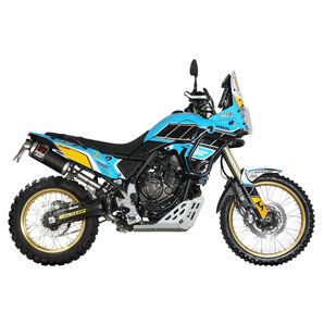MIVV Dakar Auspuffsystem mit EG-BE Edelstahl / Schwarz MIVV Dakar Auspuffsystem mit EG-BE Edelstahl / Schwarz von MIVV