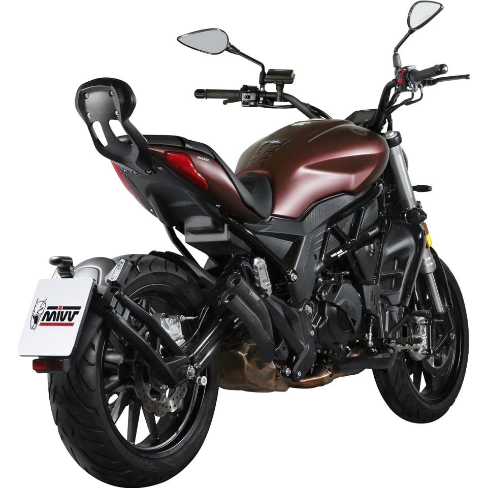 MIVV Double Gun Auspuff E.005.LDGB schwarz für Benelli 502C Euro4 MIVV Double Gun Auspuff E.005.LDGB schwarz für Benelli 502C Euro4 von MIVV