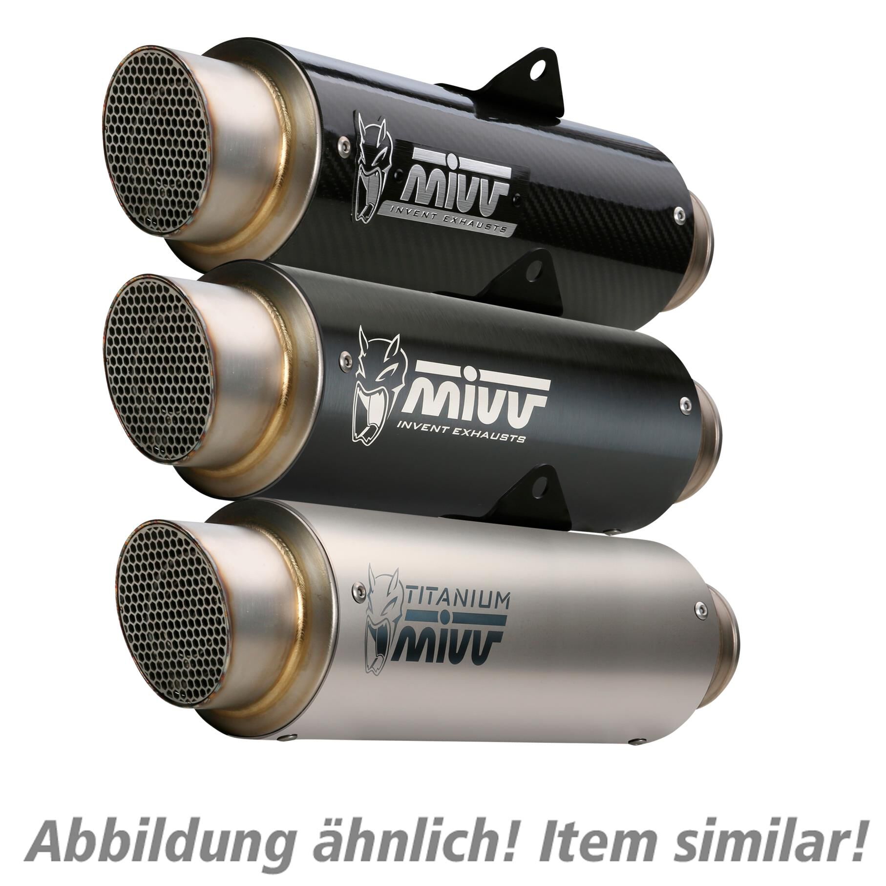 MIVV GP Pro Auspuff 1-1 Titan S.055.K6P für Suzuki GSX-S/-R 125 von MIVV