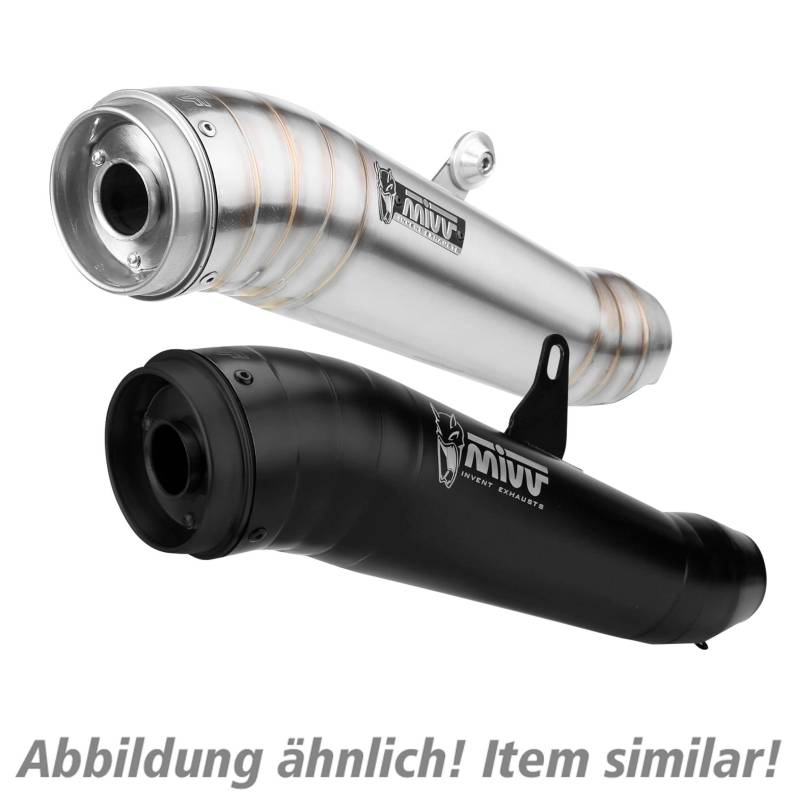 MIVV Ghibli Auspuff silber T.012.LGX für Speed Triple 1050 11-15 von MIVV