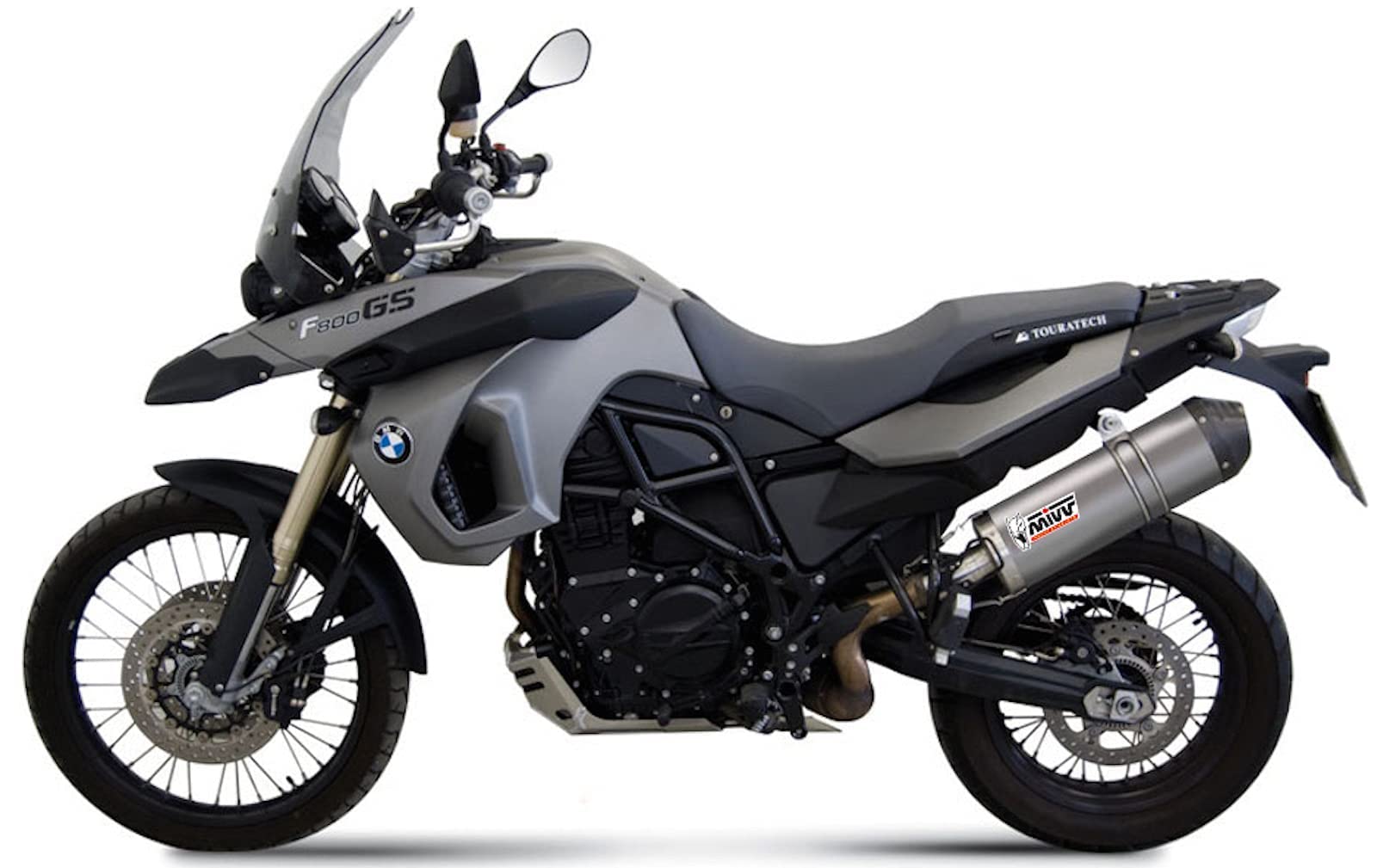 MIVV Ovaler Titan Auspuff kompatibel mit BMW F 800 GS 2008 2009 2010 2011 2012 2013 2014 2015 2016 2017 MIVV Ovaler Titan Auspuff kompatibel mit BMW F 800 GS 2008 2009 2010 2011 2012 2013 2014 2015 2016 2017 von MIVV