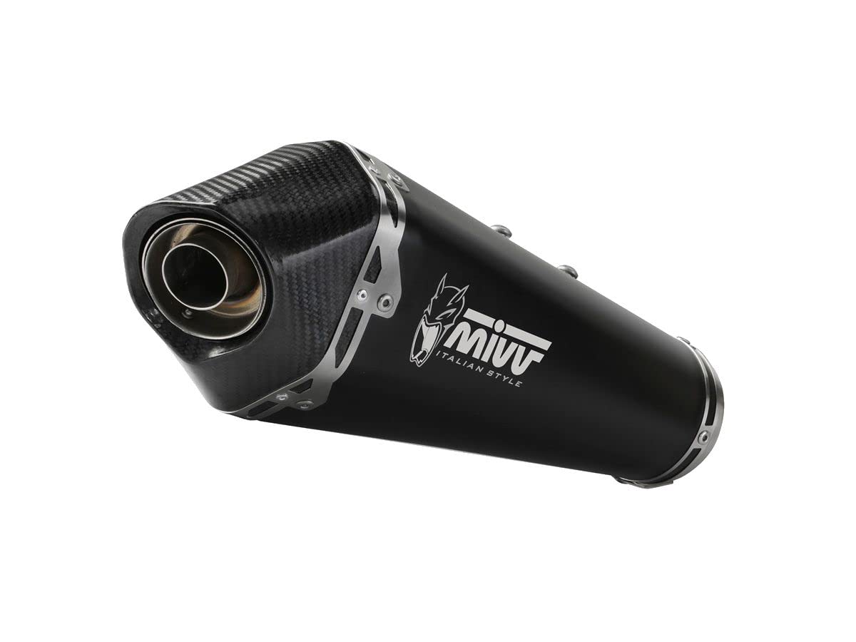 MIVV SLIP-ON STANDARD DELTA RACE Edelstahl schwarz kompatibel mit DUCATI PANIGALE V2 955 ccm ab Bj. 20 MIVV SLIP-ON STANDARD DELTA RACE Edelstahl schwarz kompatibel mit DUCATI PANIGALE V2 955 ccm ab Bj. 20 von MIVV