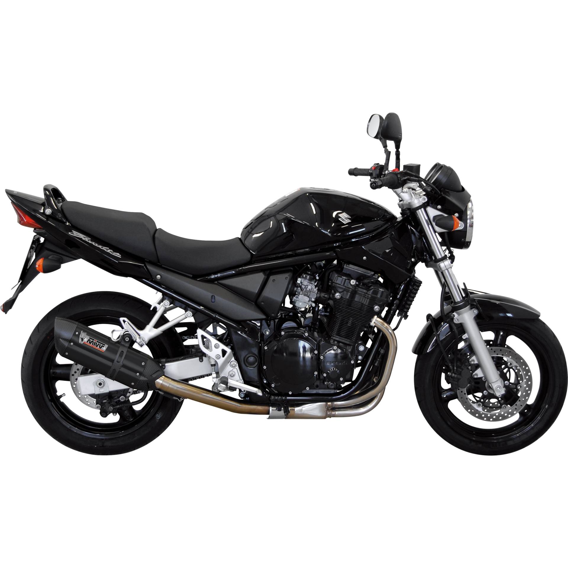 MIVV Suono Auspuff schwarz S.017.L9 für Suzuki GSF 650 Bandit B5 von MIVV