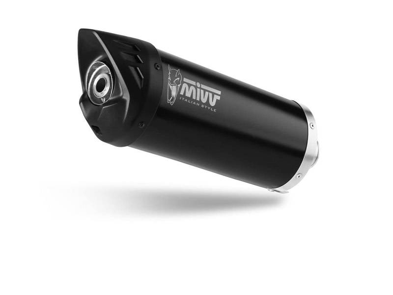 Mivv Auspuff für Piaggio Beverly 400 2021 > 2022 MOVER BLACK ORIGINAL von MIVV