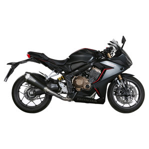 Delta Race Auspuffsystem mit EG-BE Carbon, Schwarz, Edelstahl MIVV von MIVV
