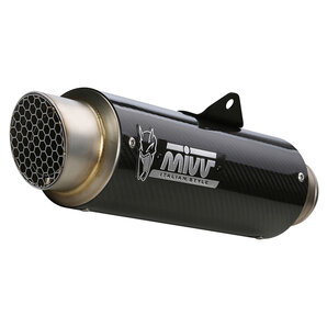 Mivv Gp Pro Slip On Carbon/Titan/Black Steel MIVV von MIVV