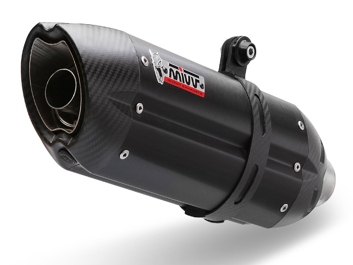 Mivv UH.037.L9 HONDA CBR 600 RR 2008 AUSPUFF SLIP-ON EXHAUST SUONO STEEL BLACK Mivv UH.037.L9 HONDA CBR 600 RR 2008 AUSPUFF SLIP-ON EXHAUST SUONO STEEL BLACK von MIVV